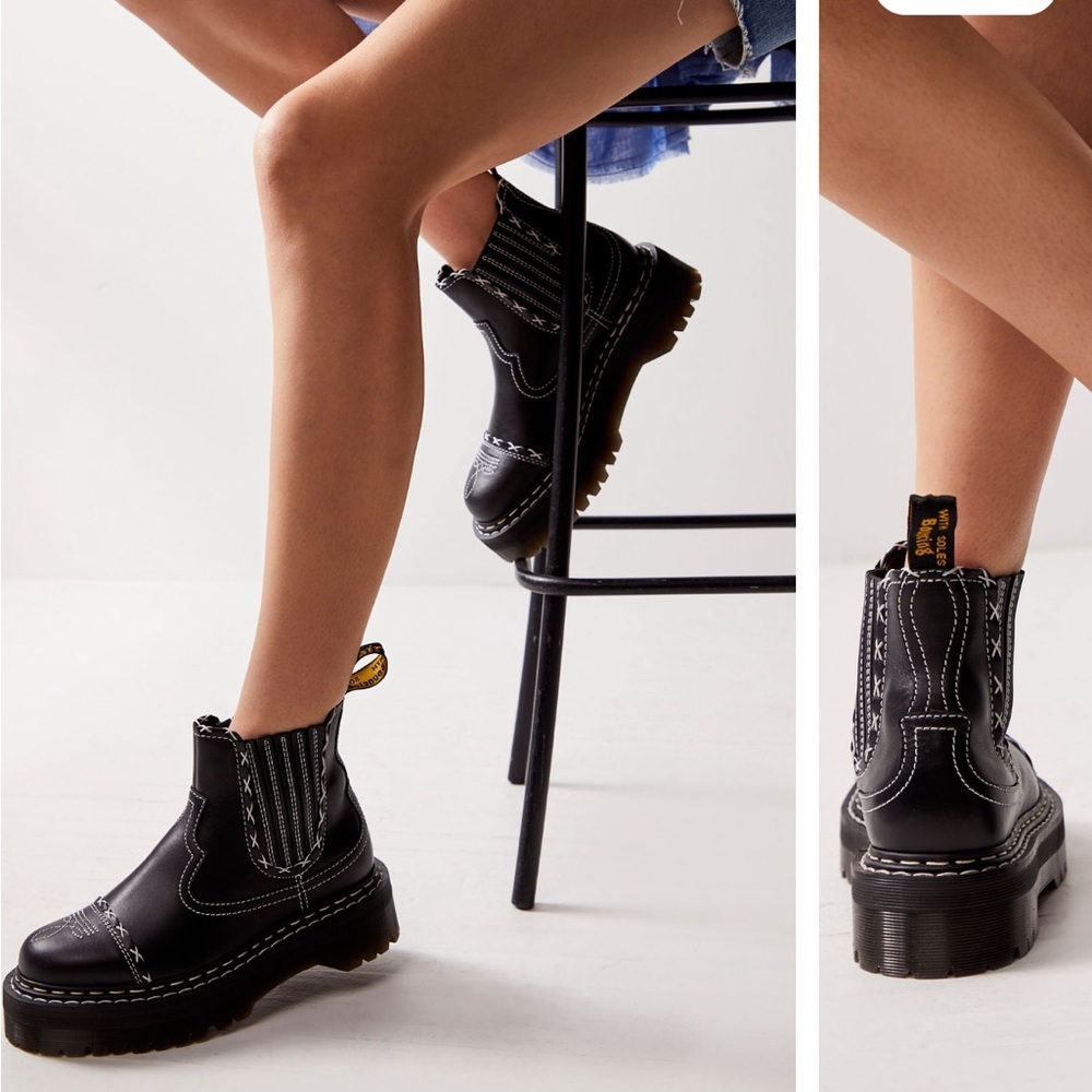 Dr. Marten Gothic Americana Chelsea Quad Size 7